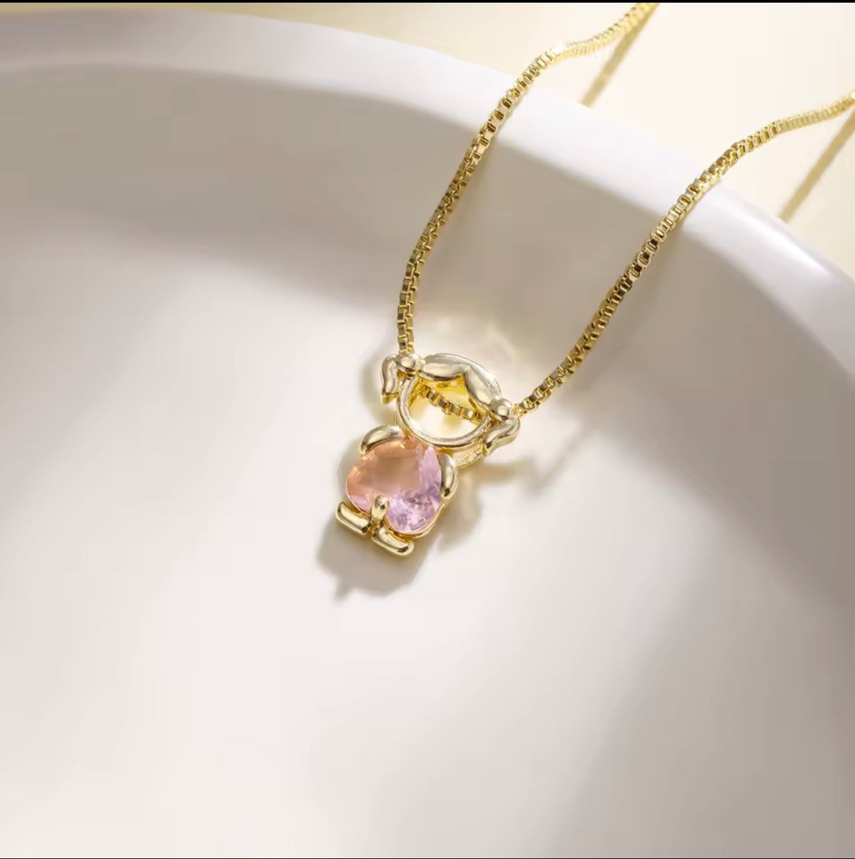 Personalized children's necklace